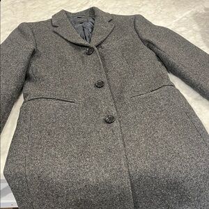 Classic J. Crew Men’s Wool Overcoat